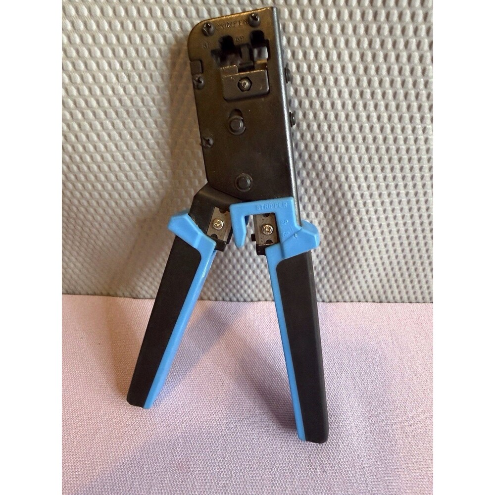 EZ - RJ45 Crimper , Cutter , Stripper -Modular Plug Crimping Tool